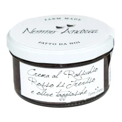 Nonno Andrea - Radicchio Rosso of Treviso I.G.P. Cream with Taggiasca Olives - Creams Organic - Avvenice