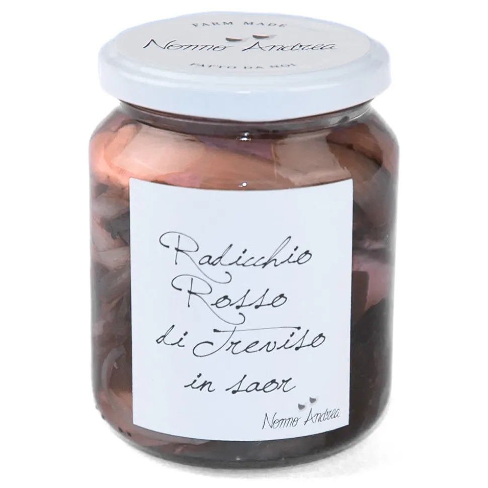 Nonno Andrea - Radicchio Rosso of Treviso I.G.P. in Saor - Marinated Vegetables Organic - Avvenice