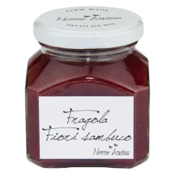 Nonno Andrea - Strawberry and Elderflower Sweet Compote - Sweet Compotes Organic - Avvenice