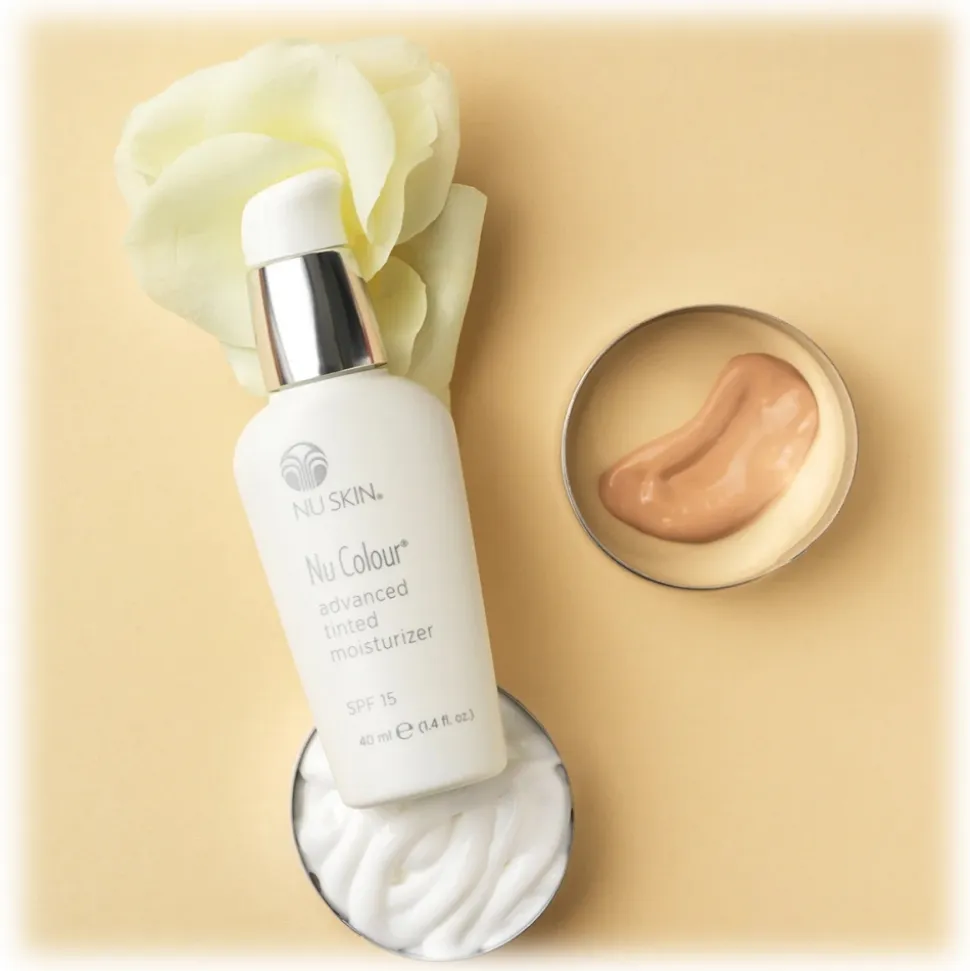 Nu Skin - Nu Colour Advanced Tinted Moisturizer SPF 15 - Sand - 40 ml - Body Spa - Beauty - Avvenice