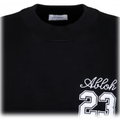 Off-White - 24 Logo Skate Sweatshirt - Exclusive Luxury Collection - Avvenice