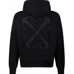 Off-White - Arrows Embroidered Hoodie - Exclusive Luxury Collection - Avvenice