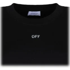 Off-White - Black Arrows Embroidered Sweatshirt - Exclusive Luxury Collection - Avvenice
