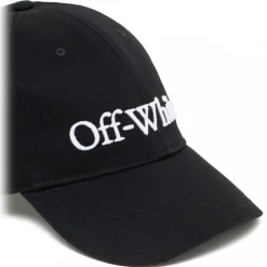 Off-White - Black Bookish Drill Baseball Cap - Exclusive Luxury Collection - Avvenice