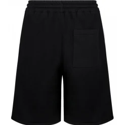 Off-White - Black Cotton Shorts - Exclusive Luxury Collection - Avvenice