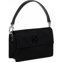 Off-White - Black Jitney 1.4 Shoulder Bag - Exclusive Luxury Collection - Avvenice