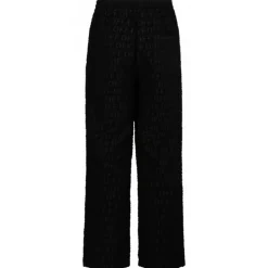 Off-White - Black Logo Jacquard Trosuers - Exclusive Luxury Collection - Avvenice