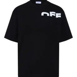 Off-White - Black Shared Logo T-Shirt - Exclusive Luxury Collection - Avvenice