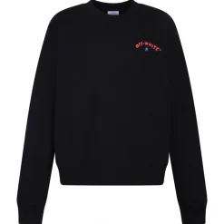 Off-White - Black Star Arrow Sweatshirt - Exclusive Luxury Collection - Avvenice