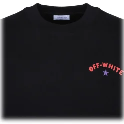 Off-White - Black Star Arrow Sweatshirt - Exclusive Luxury Collection - Avvenice