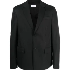 Off-White - Black Wool Blazer - Exclusive Luxury Collection - Avvenice