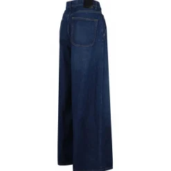 Off-White - Blue Logo Embroidered Jeans - Exclusive Luxury Collection - Avvenice