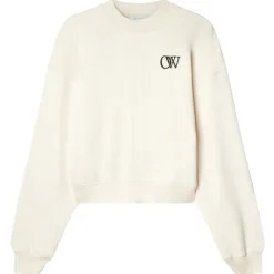 Off-White - Flock Ow Over Crew - Exclusive Luxury Collection - Avvenice