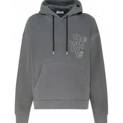 Off-White - Grey Arrows Hoodie - Exclusive Luxury Collection - Avvenice