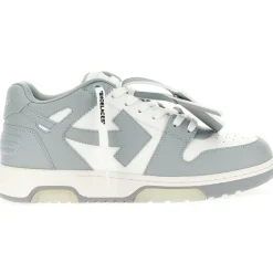 Off-White - Grey Out of Office Sneakers - Exclusive Luxury Collection - Avvenice