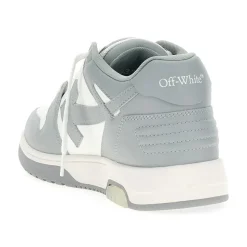 Off-White - Grey Out of Office Sneakers - Exclusive Luxury Collection - Avvenice
