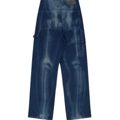 Off-White - Indigo Blue Cotton Skeleton Print Jeans - Exclusive Luxury Collection - Avvenice