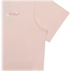 Off-White - Kids Pink T-Shirt - Exclusive Luxury Collection - Avvenice
