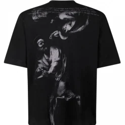 Off-White - S. Matthew Skate Logo Print T-Shirt - Exclusive Luxury Collection - Avvenice