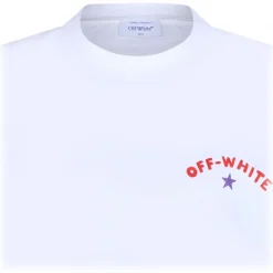 Off-White - White Star Arrow T-Shirt - Exclusive Luxury Collection - Avvenice