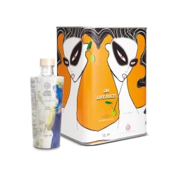 Olio le Donne del Notaio - Box 3 - Extra Virgin Olive Oil - Artisan - Italian High Quality Oil - Abruzzo - 2 l + 200 ml - Avvenice