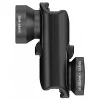 olloclip - Core Lens Set - Black Lens / Black Clip - iPhone 8 / 7 / 8 Plus / 7 Plus - Fisheye Wide-Angle Macro 15X - Lens Set - Avvenice