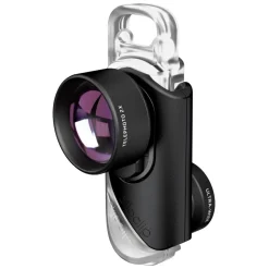 olloclip - Filmer's Kit - Limited Edition - Black / Red - iPhone 8 / 7 / 8 Plus / 7 Plus - Lens Set Kit - Avvenice