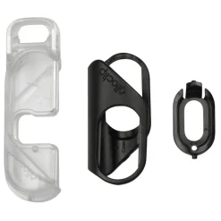 olloclip - iPhone 8 / 7 Clip + Pendant Stand (Case) - Black Clip / Clear Pendant Stand - iPhone 8 / 7 - Professional Clip - Avvenice