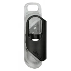 olloclip - iPhone 8 Plus / 7 Plus Clip + Pendant Stand (No Case) - Black Clip / Clear Pendant Stand - Professional Clip - Avvenice