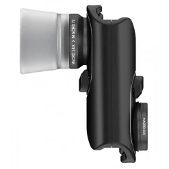 olloclip - Macro Pro Lens Set - Black Lens / Black Clip - iPhone 8 / 7 / 8 Plus / 7 Plus - Macro Lens 7X 14X 21X - Lens Set - Avvenice