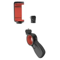 olloclip - Pivot - Black / Red - iPhone - GoPro - Samsung - Professional Staff Foto Video - Avvenice