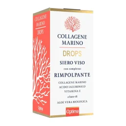 Optima Naturals - Marine Collagen Drops Face - Bio Anti Aging Treatment - Natural Lifting Effect - Avvenice