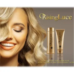 ORising Beauty - 24k Gold Shampoo with Hyaluronic Acid - ORising Luce - Gold - Professional Luxury - Avvenice