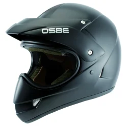 Osbe Italy - Adventure Matt Black - Motorcycle Helmet - High Quality - Made in Italy - Avvenice