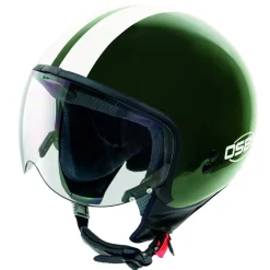 Osbe Italy - Bellagio Green - Motorcycle Helmet - High Quality - Made in Italy - Avvenice