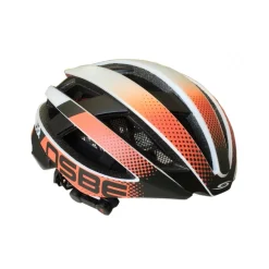 Osbe Italy - Light 318 + IBTHFC - Wireless Bluetooth - Matt White Gr. Red - Bicycle Helmet - High Quality - Made in Italy - Avvenice