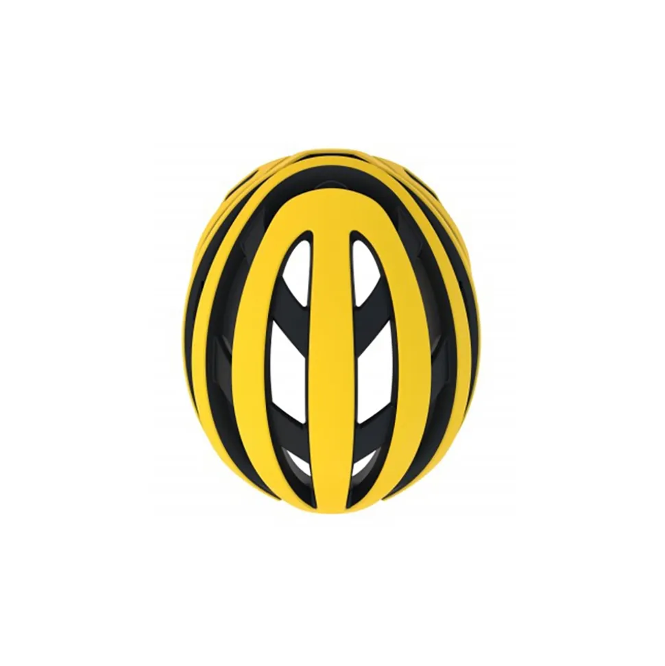 Osbe Italy - Light 318 + IBTHFC - Wireless Bluetooth - Yellow - Bicycle Helmet - High Quality - Made in Italy - Avvenice