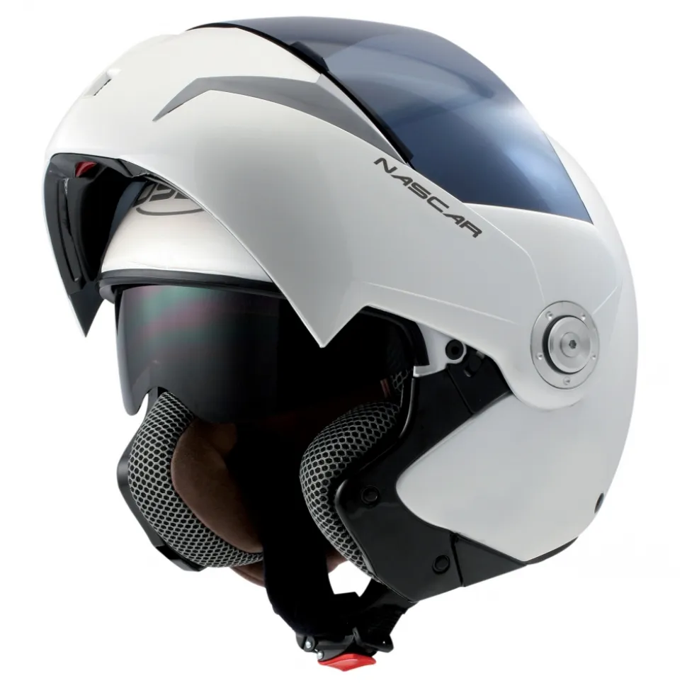 Osbe Italy - Nascar Metal Black - Motorcycle Helmet - High Quality - Made in Italy - Avvenice