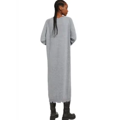 Ottod'Ame - Cashmere Blend Long Dress - Grey - Dresses - Luxury Exclusive Collection - Avvenice