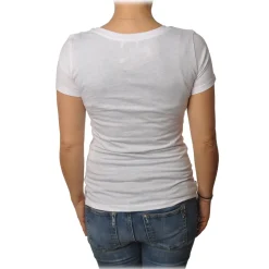 Ottod'Ame - Cotton Fitted Model T-Shirt - White - T-Shirt - Luxury Exclusive Collection - Avvenice