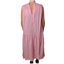 Ottod'Ame - Dress With V Neckline - Pink - Dresses - Luxury Exclusive Collection - Avvenice