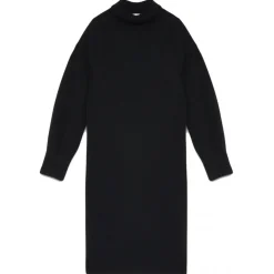 Ottod'Ame - Knitted Dress with Side Slits - Black - Dresses - Luxury Exclusive Collection - Avvenice