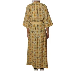 Ottod'Ame - Long Dress With Korean Collar - Yellow - Dresses - Luxury Exclusive Collection - Avvenice