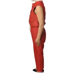 Ottod'Ame - Sleveless Short Dress - Red - Dresses - Luxury Exclusive Collection - Avvenice