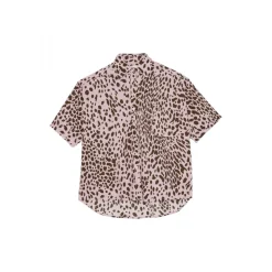 Ottod'Ame - Spotted Pattern Cotton Shirt - Pink/Brown - Shirt - Luxury Exclusive Collection - Avvenice
