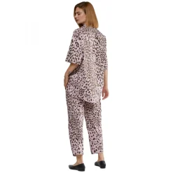 Ottod'Ame - Spotted Pattern Cotton Shirt - Pink/Brown - Shirt - Luxury Exclusive Collection - Avvenice