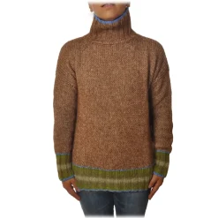 Ottod'Ame - Sweater in Strech Yarn - Hazel - Sweater - Luxury Exclusive Collection - Avvenice