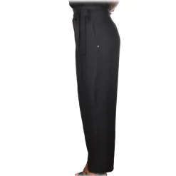 Ottod'Ame - Trousers with Strap and Sash - Black - Trousers - Luxury Exclusive Collection - Avvenice
