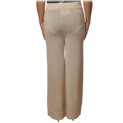 Ottod'Ame - Trousers with Wide Leg - Cream - Trousers - Luxury Exclusive Collection - Avvenice