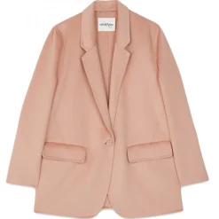 Ottod'Ame - Unlined Caban Pattern Coat - Nude Pink - Jacket - Luxury Exclusive Collection - Avvenice